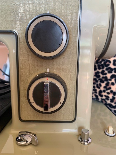 Reverse Button on a Kenmore Sewing Machine