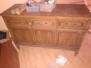 Value of My Antique Buffet Table - three drawered buffet table