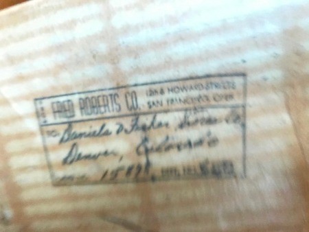 Value of Roberts China with Fairmont Pattern