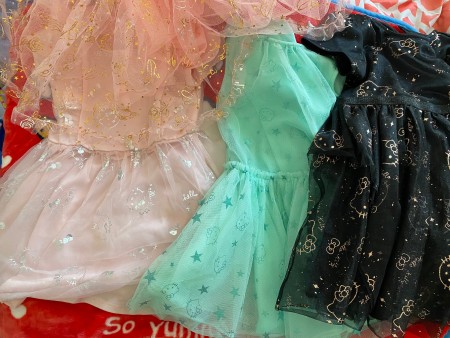 Foil Decorations on Girls' Dresses Falling Off