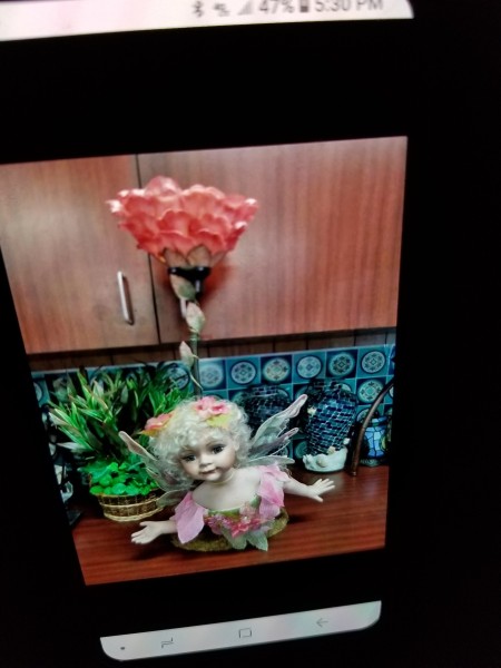 Information on Duck House Heirloom Porcelain Doll Lamp? - photo on phone