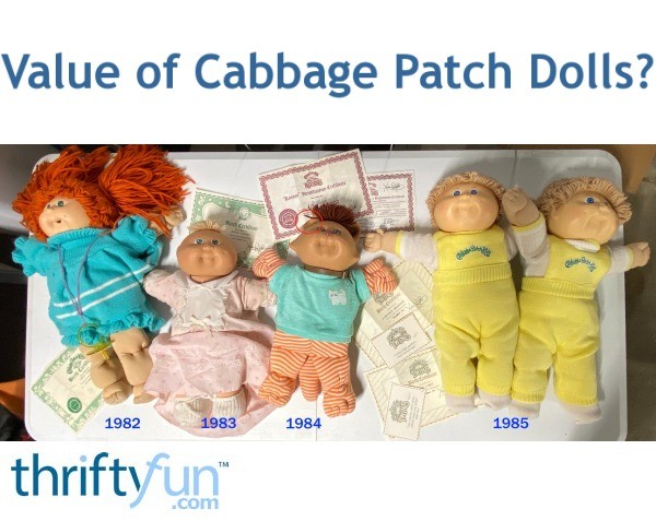 cabbage dolls value