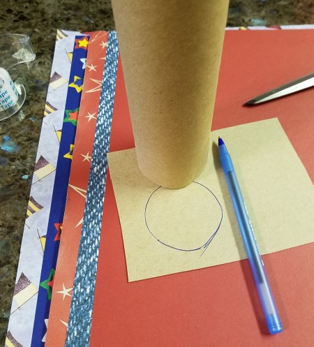 Faux Firecrackers - supplies