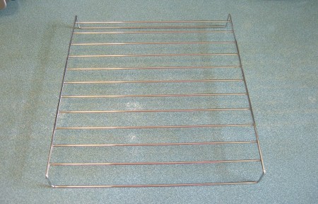 A baking rack on a countertop.