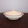 Value of a Homer Laughlin Virginia Rose Covered Dish?  - oval covered white serving dish