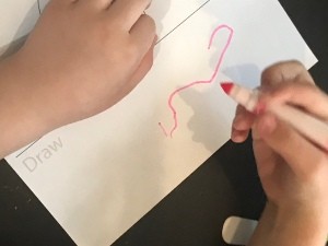 Trace, Cut, and Draw (Worm) - now draw worms and color if desired
