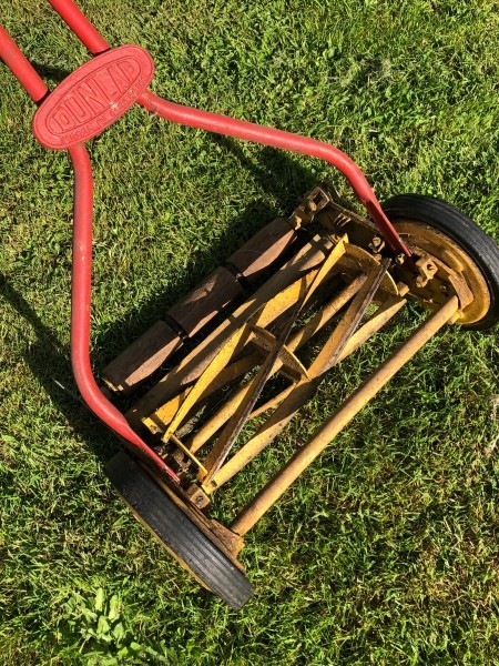 Value of Four Vintage Mowers