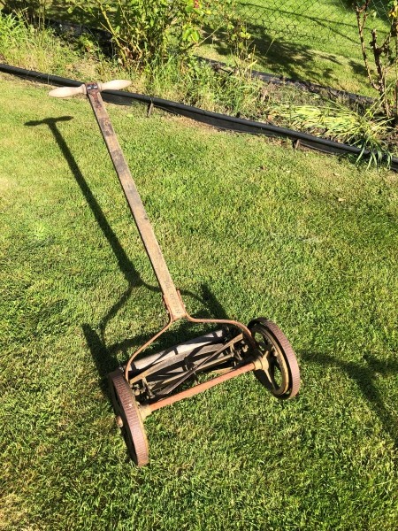 Value of Four Vintage Mowers