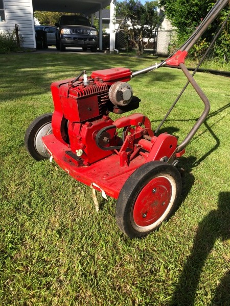 Value of Four Vintage Mowers