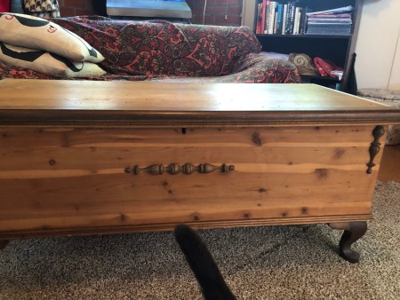Caring for an Unfinished Vintage Lane Cedar Chest?