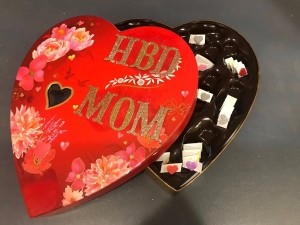 Upcycled Valentine's Candy Box Birthday Gift