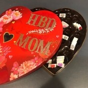 Upcycled Valentine's Candy Box Birthday Gift