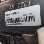 Craftsman 42 Inch Riding Mower Keeps Hitting Starter - model number sticker