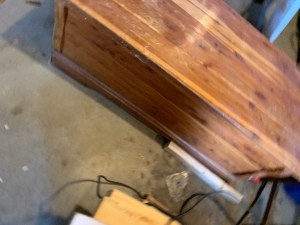 Age and Value of a Murphy Cedar Chest? - chest in a garage or workshop