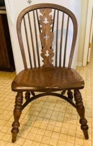 Value of Vintage Conant Colonial Revival Chairs? - armless colonial revival dining chair