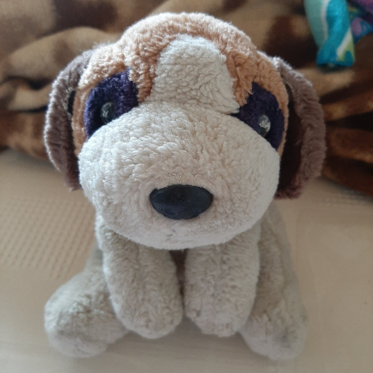 a stuffed dog