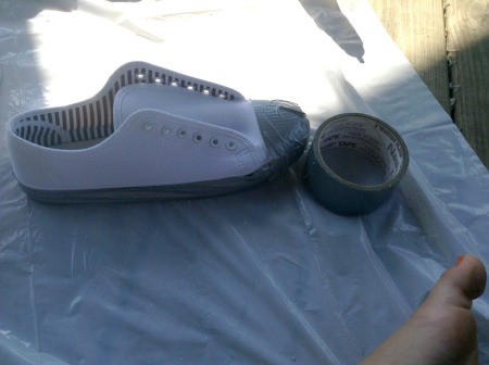 Five Step Tie Dye Sneakers