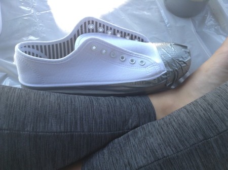 Five Step Tie Dye Sneakers