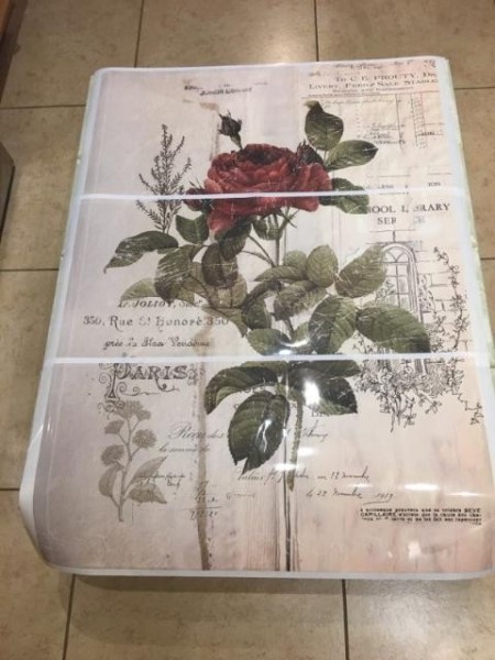 Decalicious Dresser Makeover - three part decal sheet