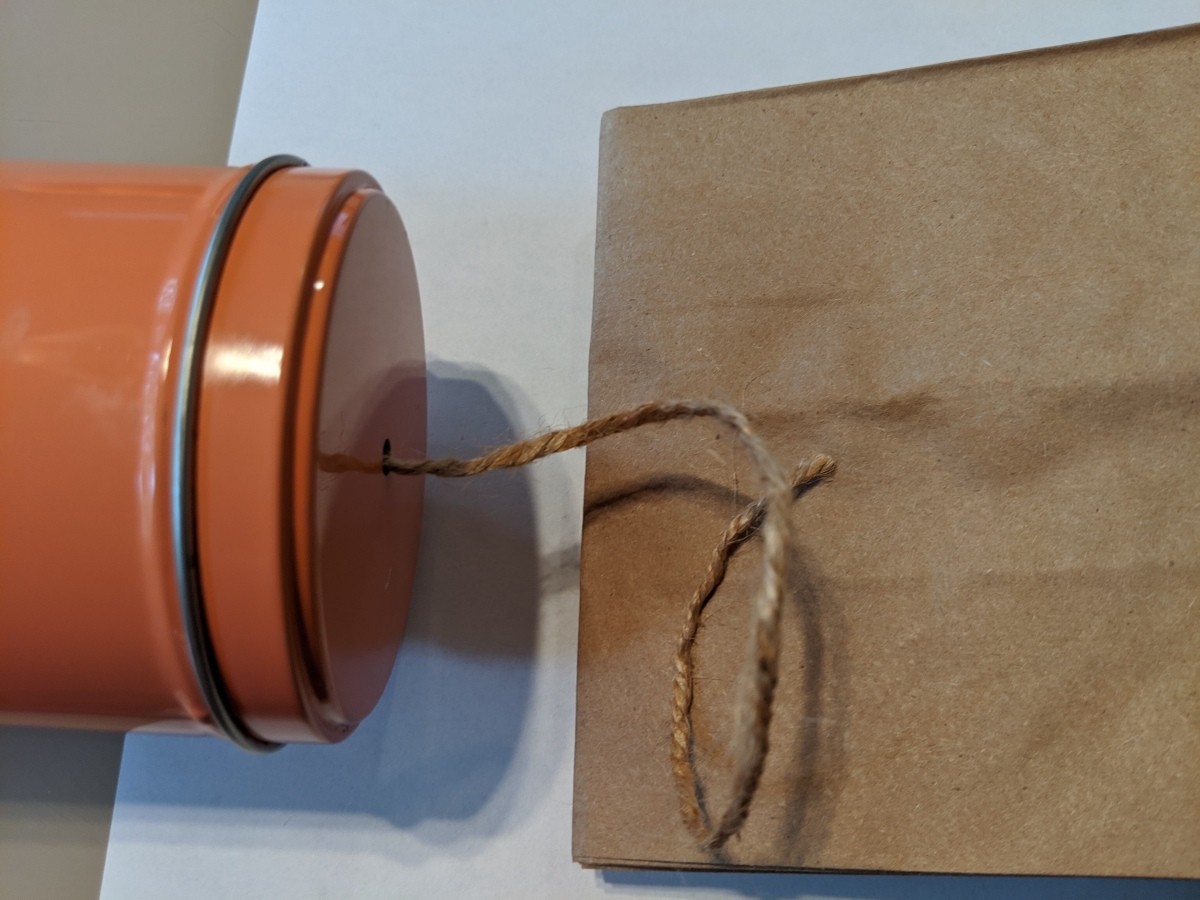 Paper Bag Nature Journal with Collection Pockets ThriftyFun