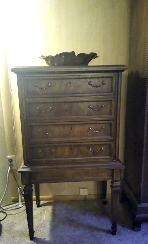 Value of a Small Brandt Table with Drawers? - table with 5 drawers