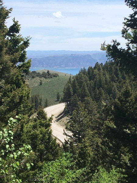 An overview of Bear Lake.