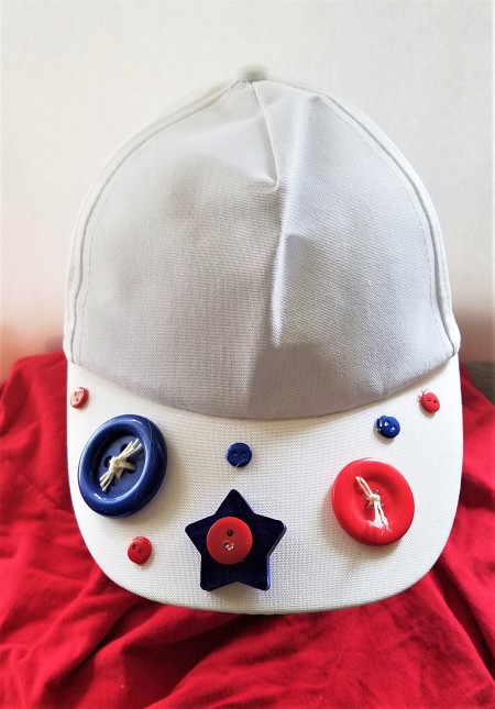 Red White and Blue Caps for the Fourth | ThriftyFun