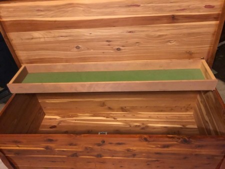 Value of a Murphy Cedar Chest? - open cedar chest