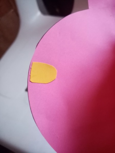 Rocking Paper Bird - foot glued on