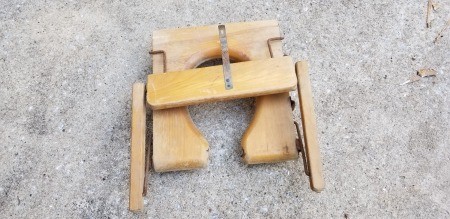 Value of a Vintage Collapsible Wooden Potty Seat?