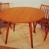 Value of Conant Ball Dining Set?  - round dining table and chairs