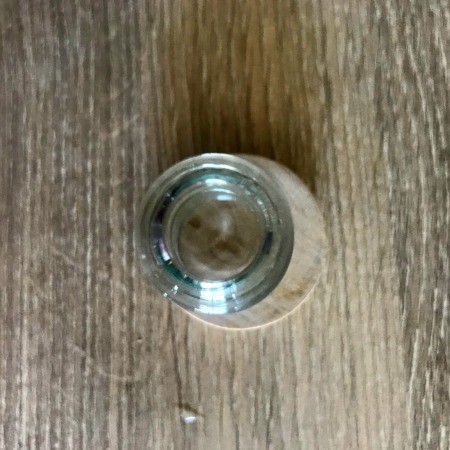 Minimalist Propagation Plant Stand - mark where to drill hole