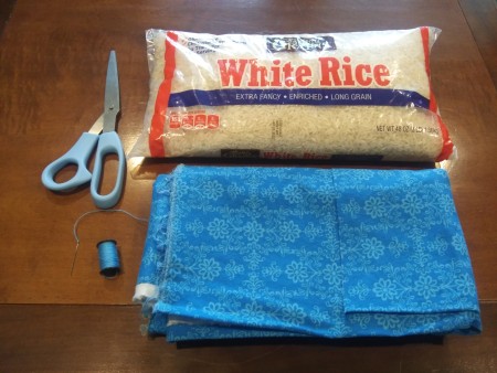 Heatable Rice Sack For Your Neck - supplies