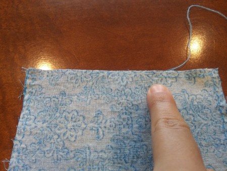 Heatable Rice Sack For Your Neck - leave an opening to add rice