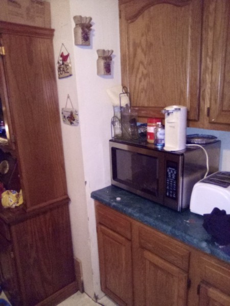 Kitchen Paint Color Advice? - view of the countertops and cabinets