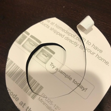 Painted CD Wreath -begin at the outer end and roll the spiral to the center