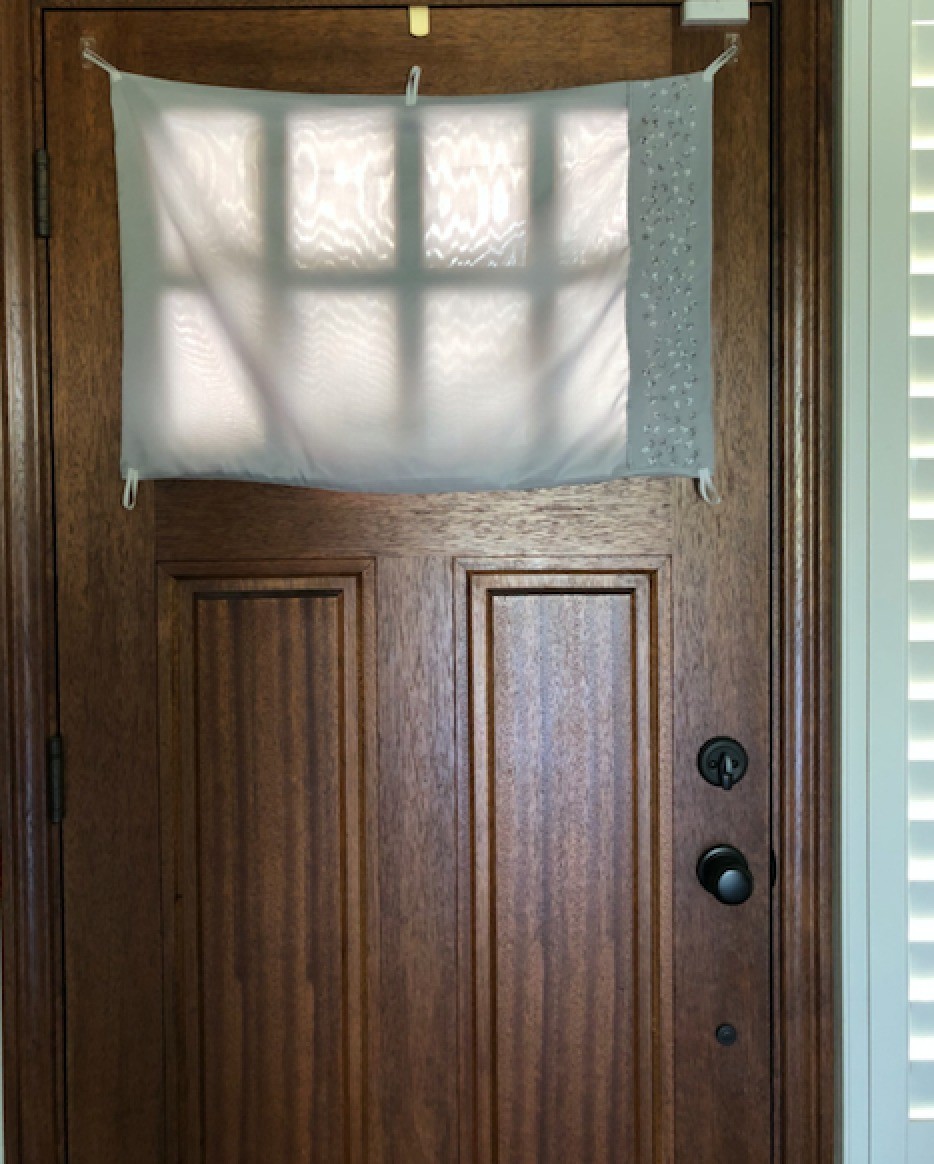 Hanging Window Door Covering ThriftyFun