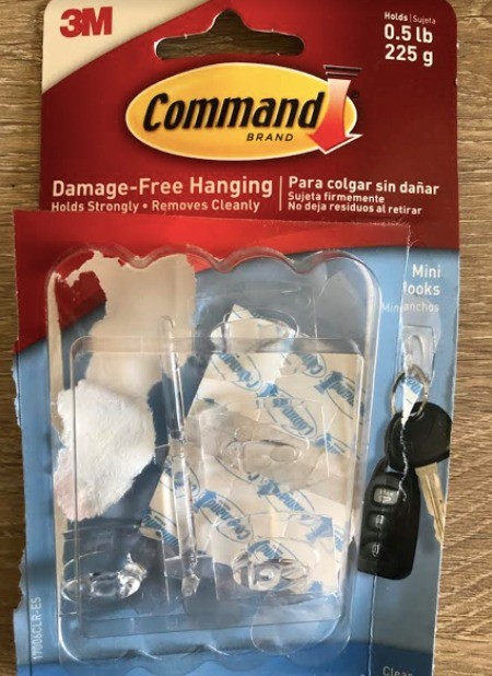 Hanging Window Door Covering - Command hook package