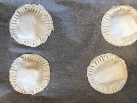 Pie crusts for hand pies.