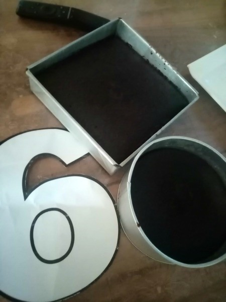 Number Cake Craft - supplies