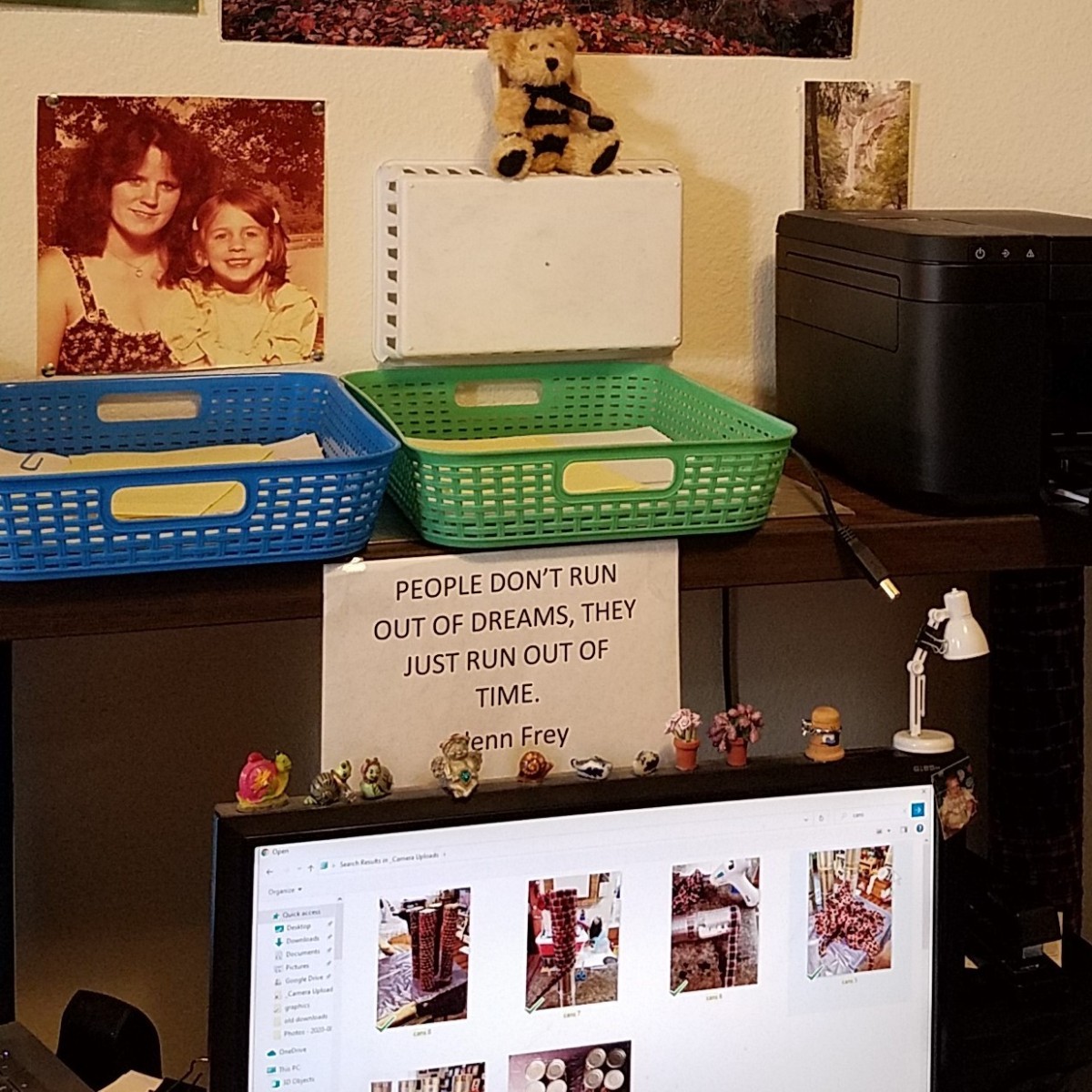 Major Shelf Over Desk Using Cans ThriftyFun
