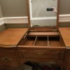 Value of a Bassett Mirrored Vanity? - vanity with fold up mirror