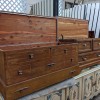 Two cedar chests with the lids open.