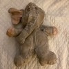 Identifying a Vintage Silk Stuffed Elephant? - well loved stuffed elephant
