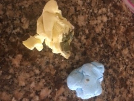 Topiary Watering Can Bird's Nest Decor - sculpey clay