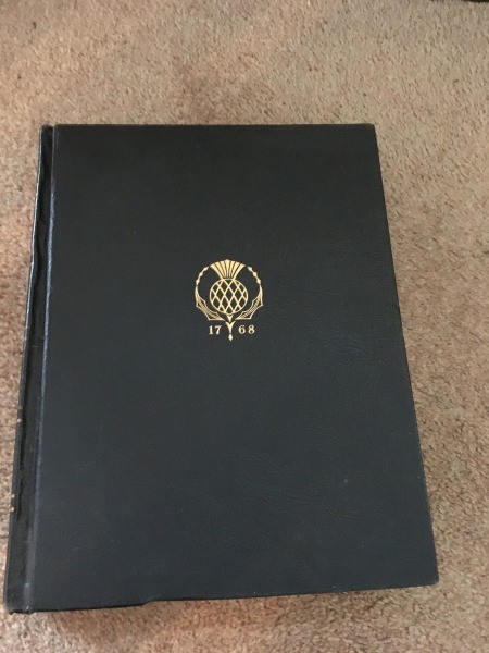 The cover of an Encyclopedia Britannica.