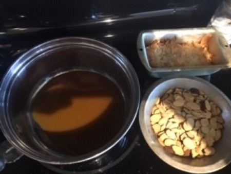 Ingredients for the topping.