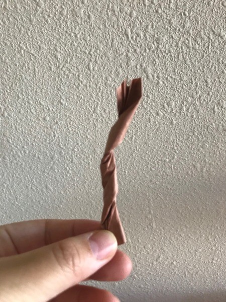 Wood Scrap Pumpkins -  and twisted for stem