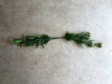 Swag Decoration For Less - zip tied together