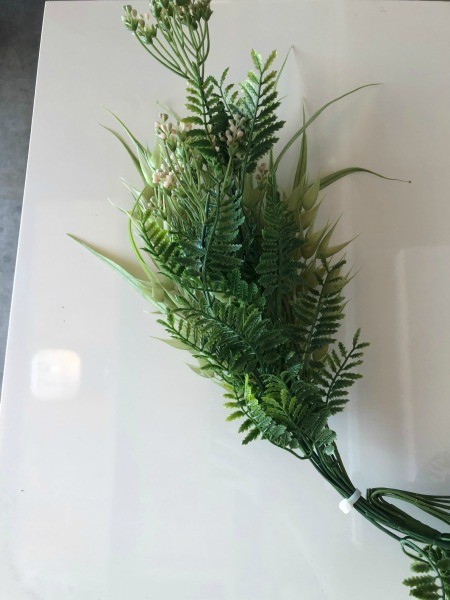 Swag Decoration For Less - bending to create the arch shape